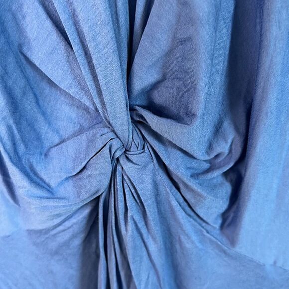 Three Dots Refined Jersey Knot Dress NWT - Picture 6 of 7